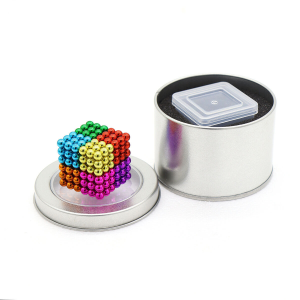 【SG Seller】216PCS Magnetic Ball Color Magic Cube Splicing Toy 5MM Bucky Ball Decompress Toy Magnetic Beads Kid Toys
