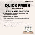 Hafez Quick Fresh - Parfum Sepatu/Helm/Topi, Mengharumkan & Membunuh Bakteri. 