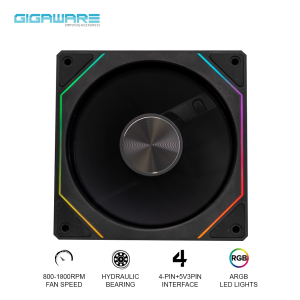 Jungle Leopard Prism 4 RS RGB CPU Fan Infinity Mirror 3PIN Motherboard Lighting Sync 4PIN