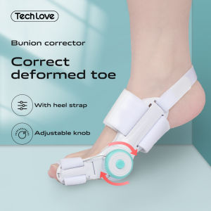Tech Love Dung cụ nắn chỉnh ngón chân Có thể điều chỉnh Nẹp ngón chân cái Dành cho nam và nữ Bunion Nẹp Big Toe Giảm Đau Dụng Cụ Tách Ngón Chân Nẹp bó ngón chân Toe Bunion Corrector 1PC