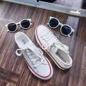 Sepatu Kanvas Wanita Slip On Korea Kasual Fashion Style Women Shoes Kuliah Sekolah Jalan COD SPT-45