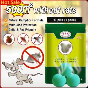 10PCS Mouse Repellent Mothballs Non-Toxic Powerful Mothball For big Mouse Rats Mouse Repeller Repellent Cream Cockroach Insect Repellent Insect Rat Killer Mothballs for RatsPowerful Rats Repeller Rat Repellant for Car