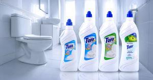 PC Tuff TBC Toilet Bowl Cleaner Classic Lemon Naturals Apple 500ml & 1L