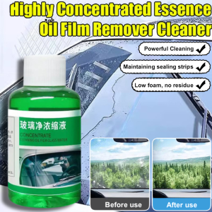 High Concentration Oil Film Remover Car glass Oil film Remover Glass Water Concentrate Cleaner Degreaser Quickly Dissolve Oil Stains油膜去除剂玻璃清洁剂