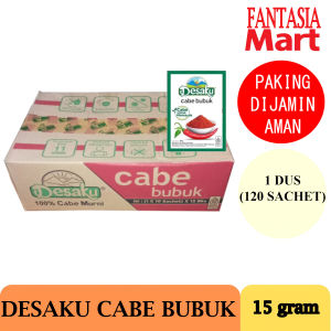 DESAKU BUBUK CABE 15 GRAM DUS 120 SACHET FUN CORNER DENGAN PAKING AMAN