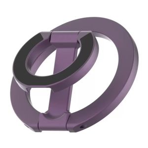 Magnetic Phone Ring Holder Foldable 360 Rotation Zinc Alloy N52 Magnet Grip Stand Use Easy