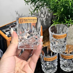 Bộ 4 ly pha lê Nachtmann Noblesse Stamper 55ml – Ly shot cao cấp không chì Made in Germany