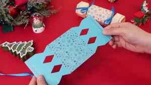 24 Pack Easter No Snap Party Favor Easter Crackers with Bunny and Eggs Pattern Crackers DIY Game Easter Party Table Favors Set