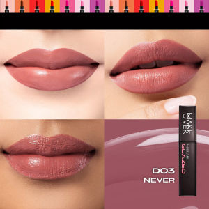 Make Over POWERSTAY GLAZED LOCK LIP PIGMENT Makeover Lip Liquid Cream Vinyl transferproof