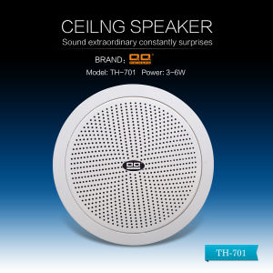 QQCHINAPA 5 Inch 6W Fashion Good Sound Ceiling Wall Speaker Public Broadcast Background Music Pa Speaker