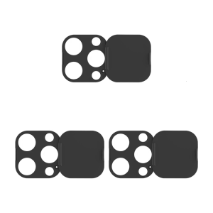 เคสกันกระแทกป้องกันกล้องแบบเน้นความเป็นส่วนตัวสำหรับโทรศัพท์ป้องกันแฮ็คป้องกันป้องกันเลนส์ ABS ลายนิ้วมือกาวแข็งแรง