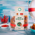 Bò khô xé sợi ăn liền Yumsea, 450g, bịch, mẫu mawashi L'angfarm. 