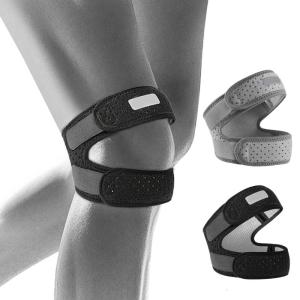 Patella Knee Strap Shock Absorption for Basketball Cycling Hiking Breathable Patella Knee Support for Women Men