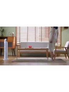 ArcticBreeze Tower Fan with Remote Control Home Electric Air Cooler Floor Fan Efficient Cooling Conditioner Fan Oscillating Bladeless Timer Sleep Mode