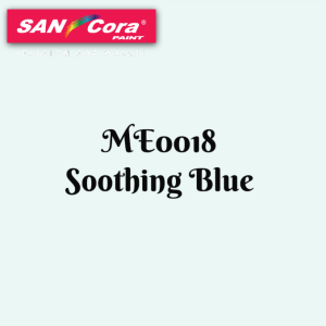 SINAR SANCORA I PEARL 1 LITER INTERIOR SHEEN WALL PAINT CALMING BLUE / CAT DINDING DALAM RUMAH KILAT BIRU