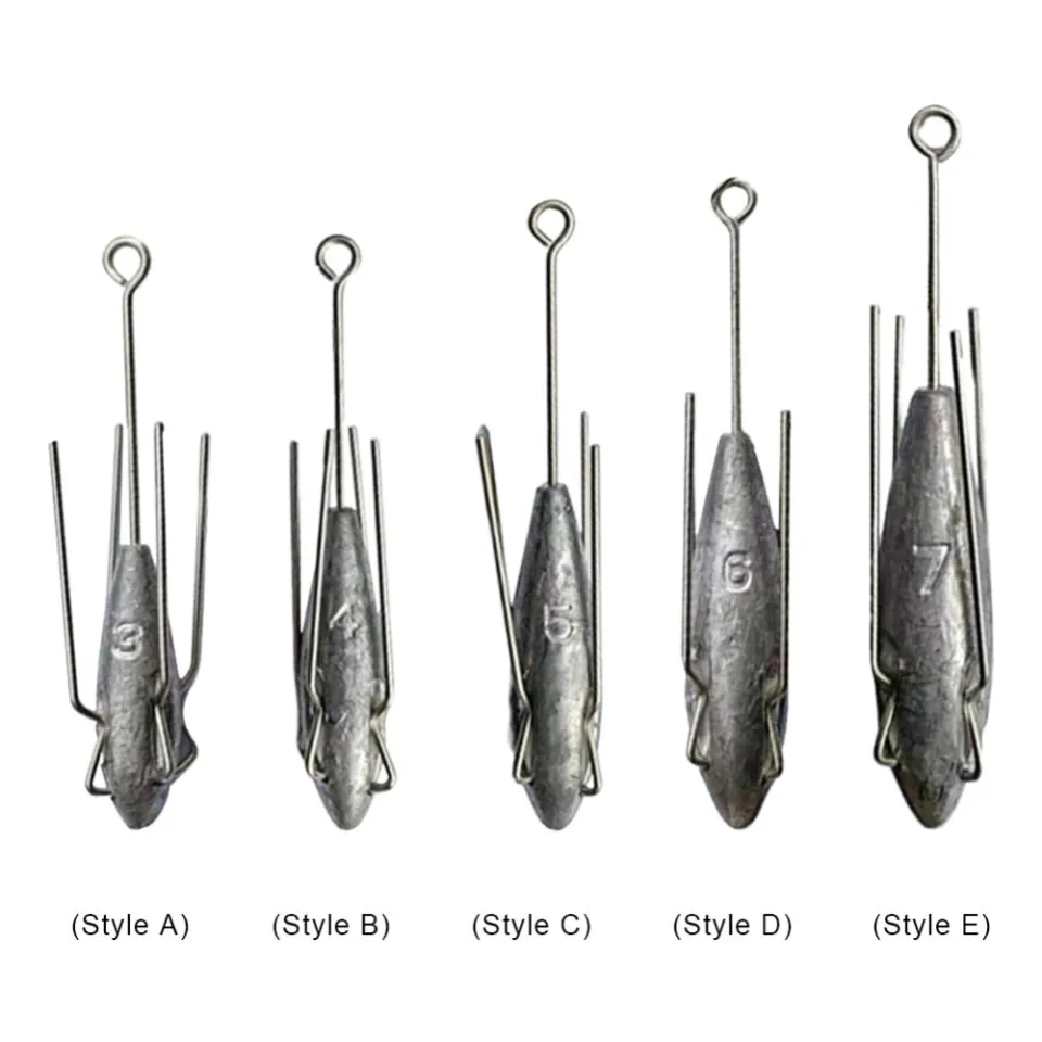 Fishing Sinker Weights Long Tail Surf Casting Sinkers Wear-resistant  Fishing Weights for Saltwater Freshwater