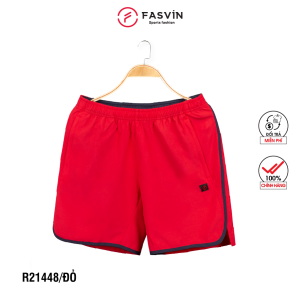Quần đùi tập ngắn nam Fasvin R21448.HN vải gió chun mềm mại co giãn thoải mái vận động