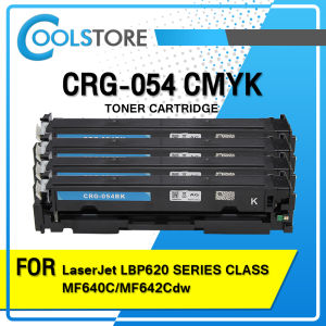 COOL Toner ตลับหมึกเลเซอร์โทนเนอร์ 054/054BK/CANON054/054/054BK/054C/054M/054Y For Canon LBP621Cw/LBP623Cdw/MF641Cw/MF643Cdw/MF645CX