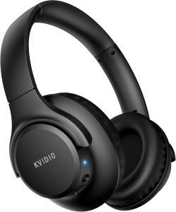 Tai nghe chụp tai KVIDIO Bluetooth Headphones Over Ear 65 Hours Playtime Wireless Headphones with Microphone