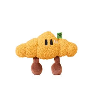 KZNAQQ Bite Resistant Dog Sound Making Toy Wear Resistant Bread Shaped Pet Chew Toy Pet Interactive Supplies Plush Pet Training Toy Grinding Teeth