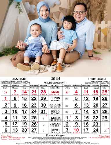 Rekomendasi Kalender Kejawen 2026 dengan Neptu dan Hari Baik