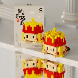 HAHA Mainan Lucu Blok Panda Cartoon Nano Bricks Balok Kitty Building Block Balok Susun Mainan Balok