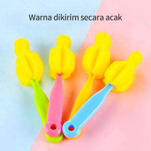 MumystationSikat Pembersih Dot Botol Susu Dengan Gagang Bahan Spons/Sikat pembersih spons