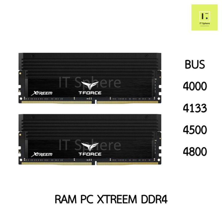 Ram ddr4 บัสสูง BUS4000 4133 4500 4800 16GB 8x2GB ram TEAM GROUP