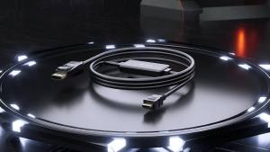Active HDMI to Displayport 1.2 4K converter cable 1.8m HDMI in to Displayport out for PS4 TV PC laptop to DP monitors