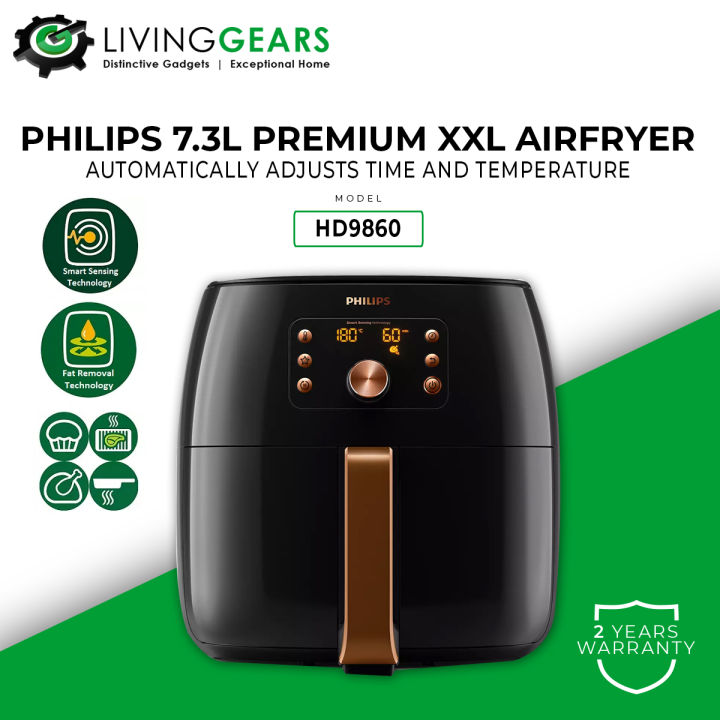 Airfryer Hd9860 Philips Premium Airfryer Xxl Review Philips