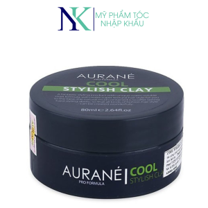 WAX TẠO KIỂU TÓC CỨNG AURANE COOL STYLISH CLAY 80ML