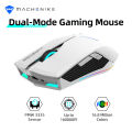 Delivery in 72 Hours Machenike M7 Gen 2 Wired/ wireless mouse Dual-mode gaming mouse RGB Backlit up to 16000DPI PMW3335 mouse for PC desktop computer laotop notebook. 