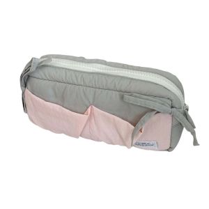 ANBIHE Bowknot Y2K Bow Stationery Bag Large Capacity  Storage Ins Pencil Pouch Cute Y2K Ins Korean Pencil Case Stationery Holder