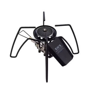 2900W Foldable Spider Stove Stainless Steel Folded Camping Gas Stove Adjustable Firepower Spider Stove Outdoor Tourist Cooker