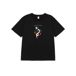 Áo baby tee 12 con giáp tuổi Tị ABD400 Miucho cotton cổ tròn in graphic