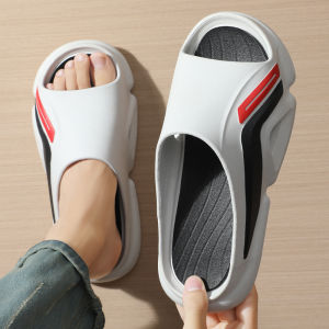 LKShoes นำเทรนด์ รองเท้าแตะแฟชั่นสำหรับคุณผู้ชาย พื้นหนา 1  นิ้ว นิ่ม สวมใส่สบายเท้า แถมลวดลายสุดเท่ห์ บอกเลยไม่ซื้อพลาดมาก