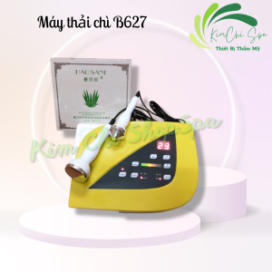 Máy thải chì hút chì B627 Máy Thải Chì Với Vỉ 50 Viên Chì Máy Điện Tử Cho Mọi Loại Da Giải Pháp Cho Tổn Thương Do Nắng Và Lỗ Chân Lông Máy Thải Chì Bảo Hành Chính Hãng - Lazada