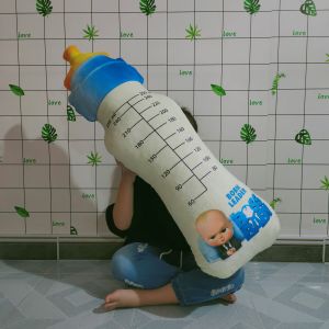 GỐI ÔM NGỦ LOẠI LỚN GỐI ÔM DÀI HÌNH BÌNH SỮA MẪU MỚI