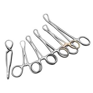 Stainless Steel Ring Closed Clamp Towel Plier9/10/11/14/16/9.5cm Eyelid  Tools  Towel Clamp Napkin Pliers