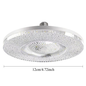 UFO LED Light Ceiling Light Crystal Eye Protection White Energy-saving Lamp for Household Use