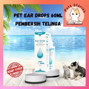 Ear Cleaner Ear Drop Cat Dog Earmite Ubat Pencuci Pembersih Telinga Kucing - 60ml