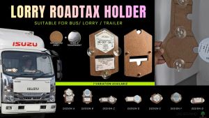 Lorry Road Tax Holder Acrylic DS Brand M