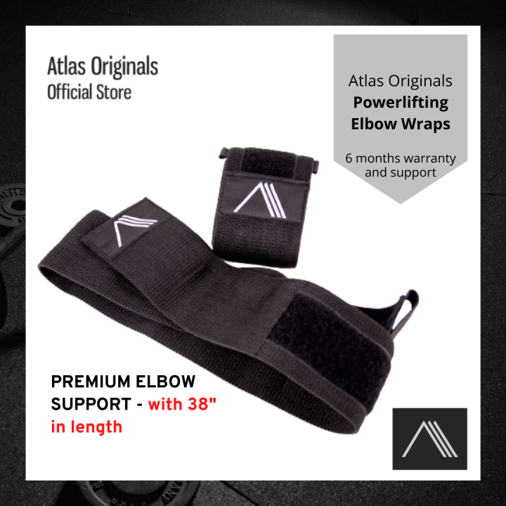 Altas Originals Powerlifting Elbow Wraps Lazada