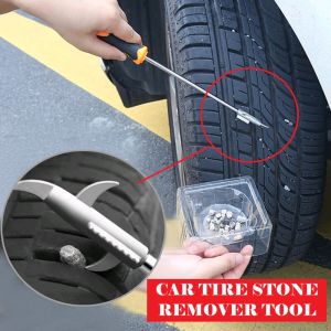 Car Tire Repair Kit Tyre Stone Removal Tool Hook Tire Stone Cleaning Motorcycle Screw Driver Tool Hook Clear Stone Hook Stone Cleaner Multi-Functional Hook Stone Artifact Remove Stone Batu Tayar Kereta Motosikal