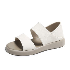 [Free Shipping] Versatile Niche Sandals With Soft Soles Available In Large Sizes For Women 3542 Comfortable And Exclusively For Flat Soles