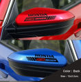สติ๊กเกอร์ติดรถฮอนด้า สติ๊กเกอร์ติดกระจกมองข้าง HONDA MUGEN อุปกรณ์แต่งรถ รถแต่ง รถซิ่ง Car Stickers. 