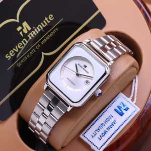 SEVEN MINUTE M742 Jam tangan original wanita tanggal segi tahan air water resistant fashion
