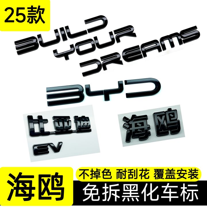 BYD Seagull rear replacement version, logo changed to Black Warrior ...
