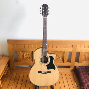 Đàn guitar acoustic giá rẻ vô đối DT70 Duy Guitar Store âm vang action bấm nhẹ hợp với học sinh sinh viên