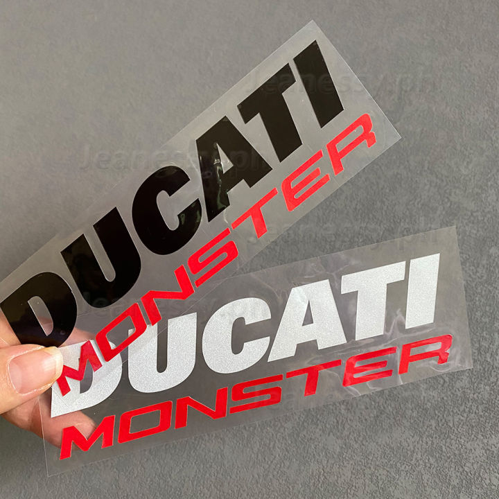 Reflectived Sticker Motorcycle Vinyl Stickers Fuel Tank Side Body Pedal  Fairing Racing Logo Ducati MONSTER 1200 797 New